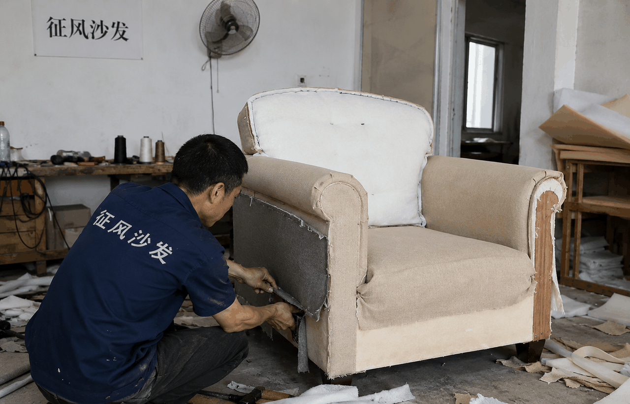 椅子翻新入口图
